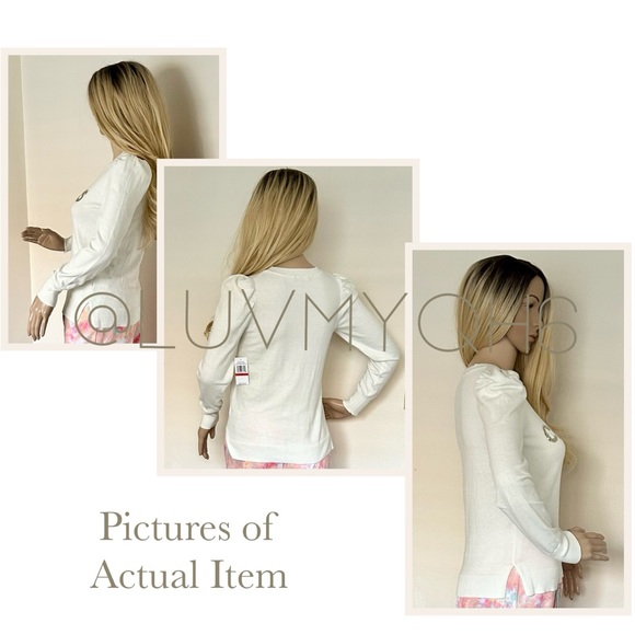 1 STATE Sequins “Cheers” Sweater - Picture 2 of 4